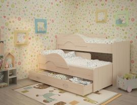 Кровать выкатная Радуга (Матрешка) 800*1600/1650 | фото